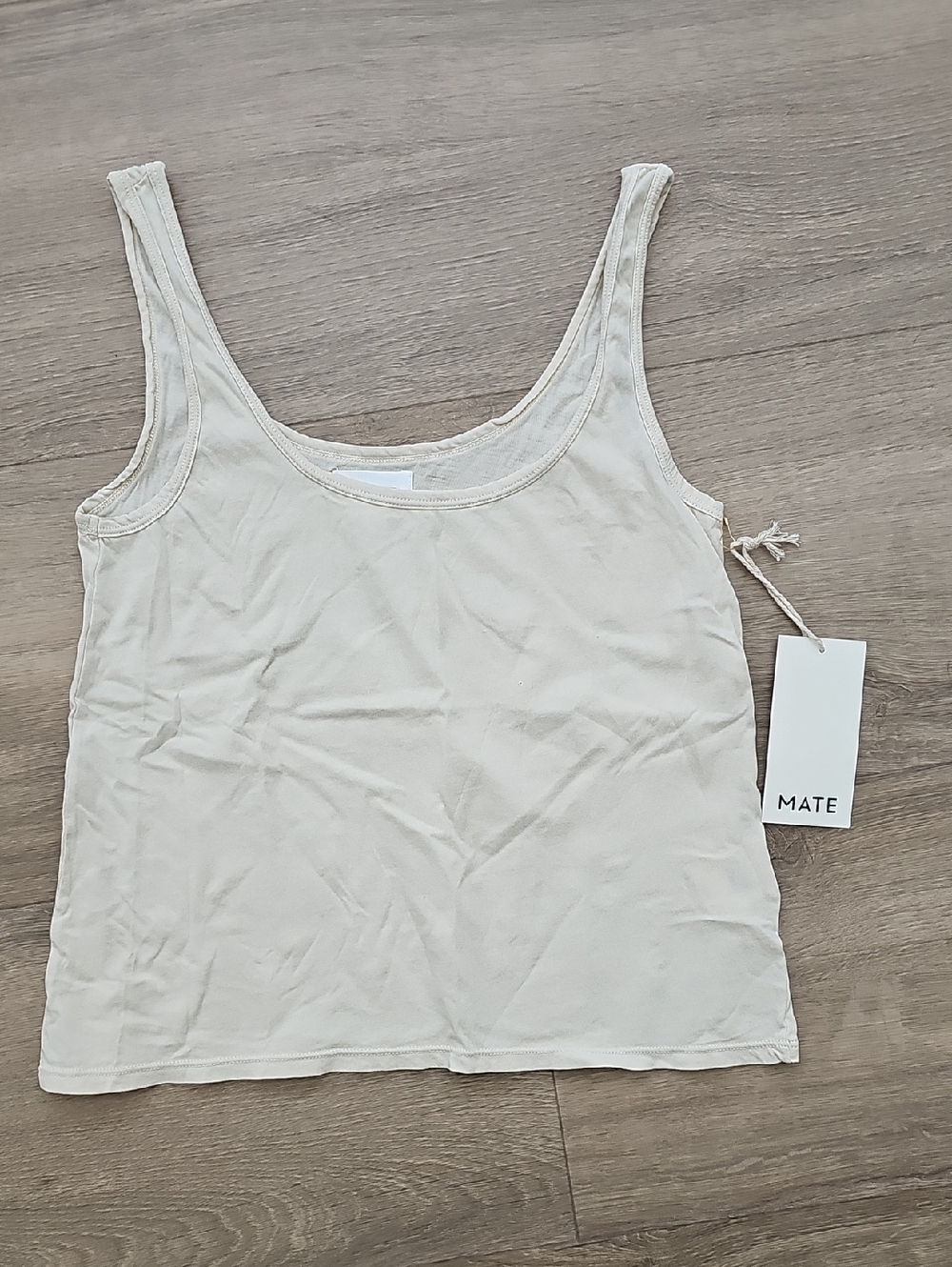 MATE Organic Cotton Laying Tank Bone Size XS